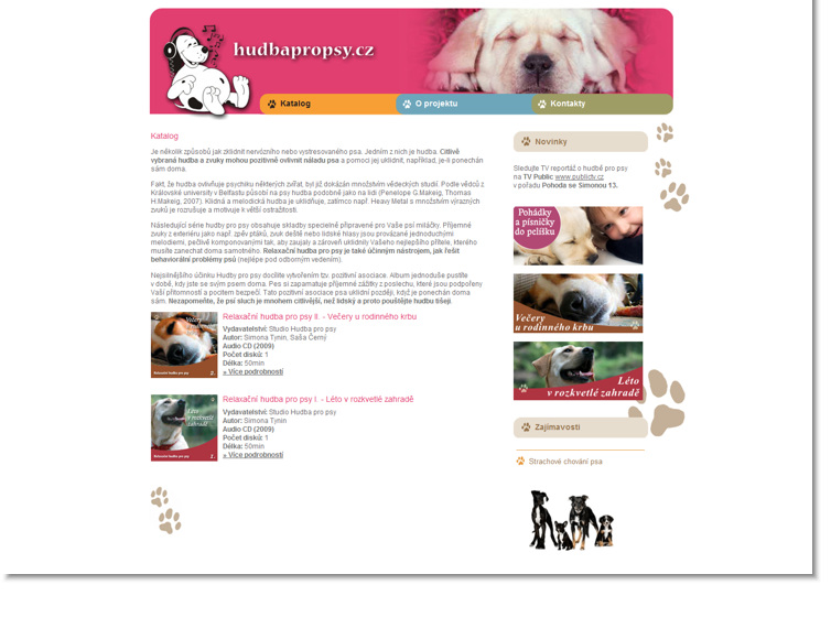 Grafický design www stránek - webdesign